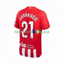 Camisola 1º Equipamento Atlético Madrid 2 Yannick Carrasco 21 2023-2024 Manga Curta ,Homem Camisola 1º Equipamento Atlético Madrid 2 Yannick Carrasco 21 2023-2024 Manga Curta ,Homem