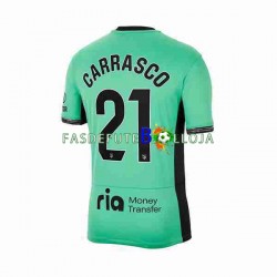 Camisola 3º Equipamento Atlético Madrid 2 Yannick Carrasco 21 2023-2024 Manga Curta ,Homem
