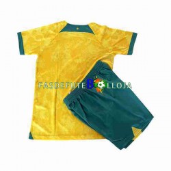 Camisola 1º Equipamento Seleção Australiana 2022 Manga Curta ,Criança
