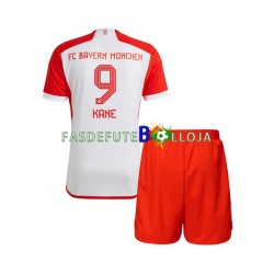 Camisola 1º Equipamento Bayern de Munique Harry Kane 9 2023-2024 Manga Curta ,Criança