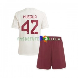 Camisola 3º Equipamento Bayern de Munique Jamal Musiala 42 2023-2024 Manga Curta ,Criança