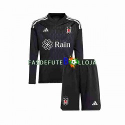 Camisola Guarda-redes 1º Equipamento Besiktas 2023-2024 Manga Comprida ,Criança