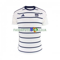 Camisola 2º Equipamento Bordeaux 2023-2024 Manga Curta ,Homem