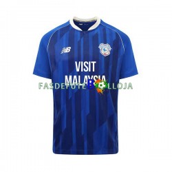 Camisola 1º Equipamento Cardiff City 2023-2024 Manga Curta ,Homem