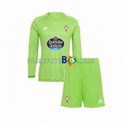 Camisola Guarda-redes 1º Equipamento Celta de Vigo 2023-2024 Manga Comprida ,Criança