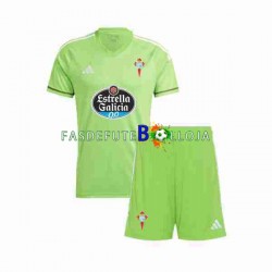 Camisola Guarda-redes 1º Equipamento Celta de Vigo 2023-2024 Manga Curta ,Criança