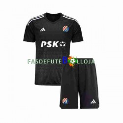 Camisola Guarda-redes 2º Equipamento Dinamo Zagreb 2023-2024 Manga Curta ,Criança
