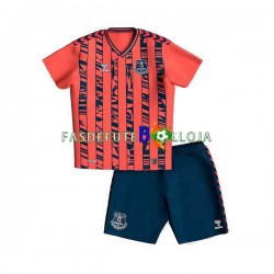 Camisola 2º Equipamento Everton 2023-2024 Manga Curta ,Criança