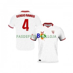 Camisola 1º Equipamento Sevilla FC Sergio Ramos 4 2023-2024 Manga Curta ,Homem