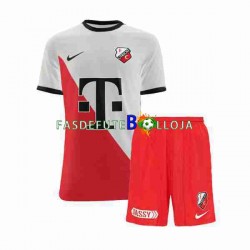 Camisola 1º Equipamento FC Utrecht 2022-2023 Manga Curta ,Criança
