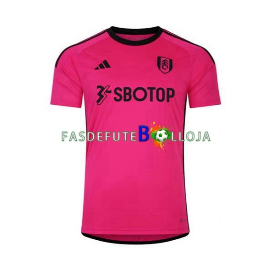 Camisola 2º Equipamento Fulham 2023-2024 Manga Curta ,Homem