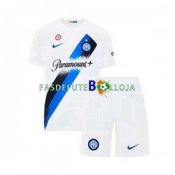 Camisola 2º Equipamento Inter de Milão 2023-2024 Manga Curta ,Criança