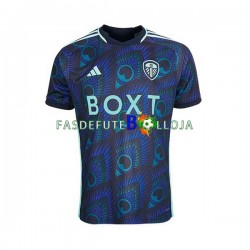 Camisola 2º Equipamento Leeds United 2023-2024 Manga Curta ,Homem