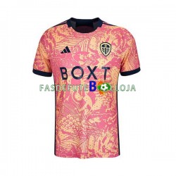 Camisola 3º Equipamento Leeds United 2023-2024 Manga Curta ,Homem