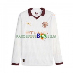 Camisola 2º Equipamento Manchester City 2023-2024 Manga Comprida ,Homem
