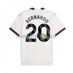 Camisola 2º Equipamento Manchester City Bernardo Silva 20 2023-2024 Manga Curta ,Homem