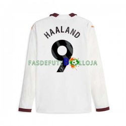 Camisola 2º Equipamento Manchester City Erling Haaland 9 2023-2024 Manga Comprida ,Homem