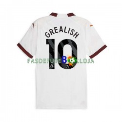 Camisola 2º Equipamento Manchester City Jack Grealish 10 2023-2024 Manga Curta ,Homem