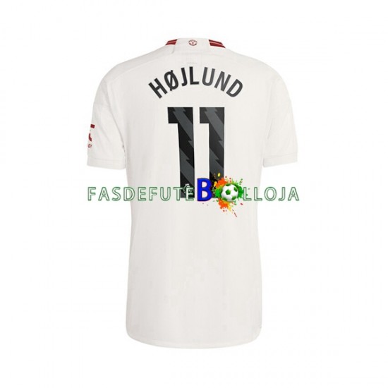 Camisola 3º Equipamento Manchester United Rasmus Hojlund 11 2023-2024 Manga Curta ,Homem Camisola 3º Equipamento Manchester United Rasmus Hojlund 11 2023-2024 Manga Curta ,Homem
