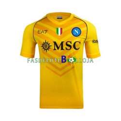 Camisola Guarda-redes 2º Equipamento Napoli 2023-2024 Manga Curta ,Homem