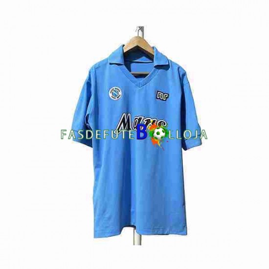 Camisola 1º Equipamento Napoli 1989 1990 Manga Curta Retro ,Homem