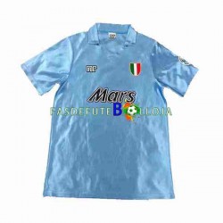 Camisola 1º Equipamento Napoli 1990 1991 Manga Curta Retro ,Homem