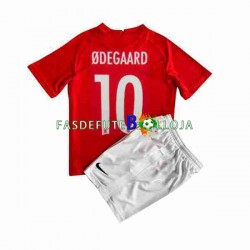 Camisola 1º Equipamento Seleção Norueguesa ODEGAARD 10 2022 Manga Curta ,Criança