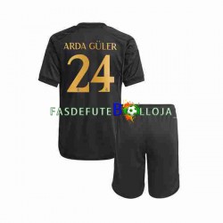 Camisola 3º Equipamento Real Madrid Arda Guler 24 2023-2024 Manga Curta ,Criança