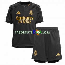 Camisola 3º Equipamento Real Madrid 2023-2024 Manga Curta ,Criança