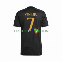 Camisola 3º Equipamento Real Madrid Vini Jr 7 2023-2024 Manga Curta ,Homem