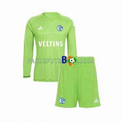Camisola Guarda-redes 1º Equipamento Schalke 04 2023-2024 Manga Comprida ,Criança