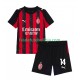 Camisola 1º Equipamento AC Milan Modrić Luca 14 2025-2026 Manga Curta ,Criança