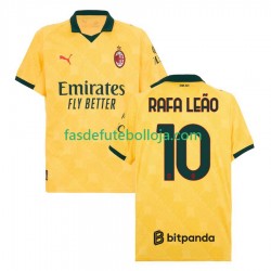 Camisola 3º Equipamento AC Milan Rafael Leao 10 2025-2026 Manga Curta ,Homem