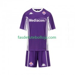 Camisola 1º Equipamento ACF Fiorentina 2025-2026 Manga Curta ,Criança