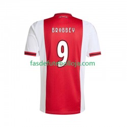 Camisola 1º Equipamento AFC Ajax Brian Brobbey 9 2025-2026 Manga Curta ,Homem