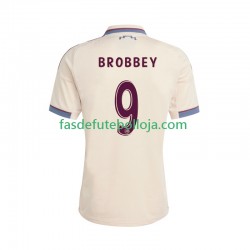 Camisola 3º Equipamento AFC Ajax Brian Brobbey 9 2025-2026 Manga Curta ,Homem