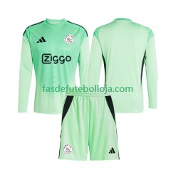 Camisola Guarda-redes 1º Equipamento AFC Ajax 2025-2026 Manga Comprida ,Criança