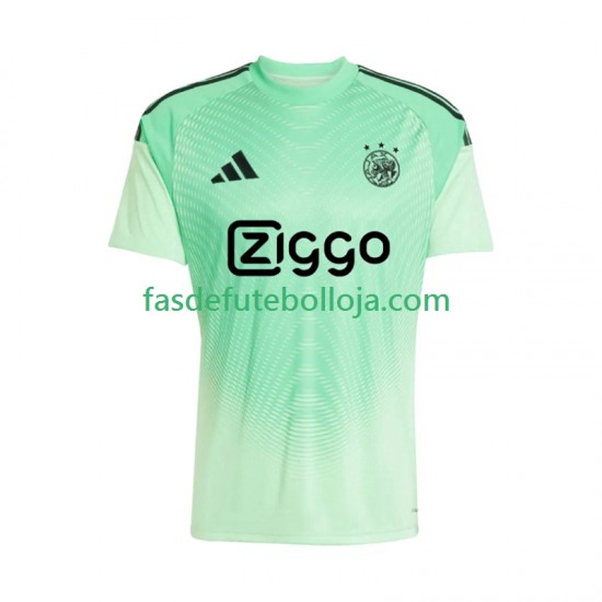 Camisola Guarda-redes 1º Equipamento AFC Ajax 2025-2026 Manga Curta ,Homem