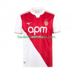 Camisola 1º Equipamento AS Monaco 2025-2026 Manga Curta ,Homem