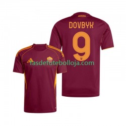 Camisola 1º Equipamento AS Roma Artem Dovbyk 9 2025-2026 Manga Curta ,Homem