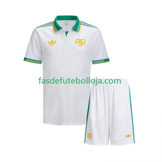 Camisola 3º Equipamento AS Roma 2025-2026 Manga Curta ,Criança