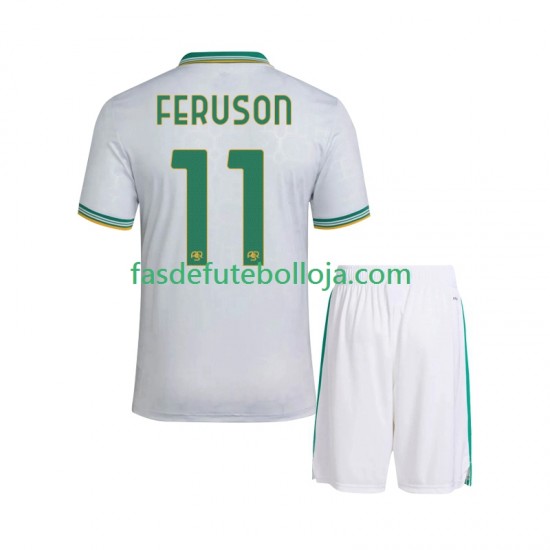 Camisola 3º Equipamento AS Roma Evan Ferguson 11 2025-2026 Manga Curta ,Criança