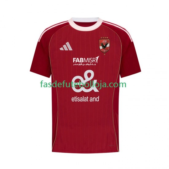Camisola 1º Equipamento Al Ahly SC 2025-2026 Manga Curta ,Homem