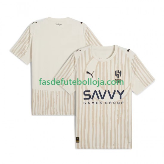 Camisola 2º Equipamento Al Hilal CWC 2025-2026 Manga Curta ,Homem