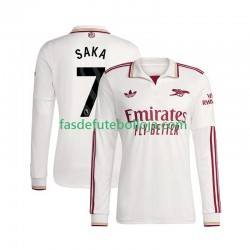 Camisola 3º Equipamento Arsenal Bukayo Saka 7 2025-2026 Manga Comprida ,Homem
