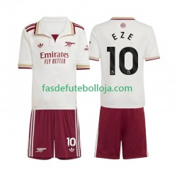Camisola 3º Equipamento Arsenal Eberechi Eze 10 2025-2026 Manga Curta ,Criança
