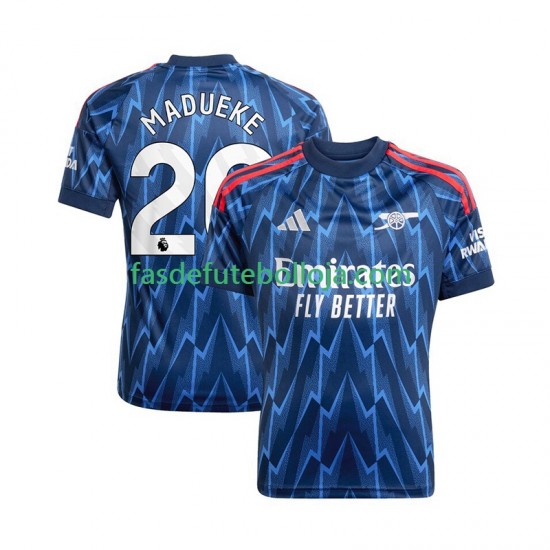 Camisola 2º Equipamento Arsenal Noni Madueke 20 2025-2026 Manga Curta ,Homem