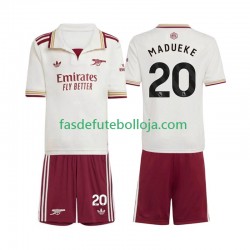 Camisola 3º Equipamento Arsenal Noni Madueke 20 2025-2026 Manga Curta ,Criança