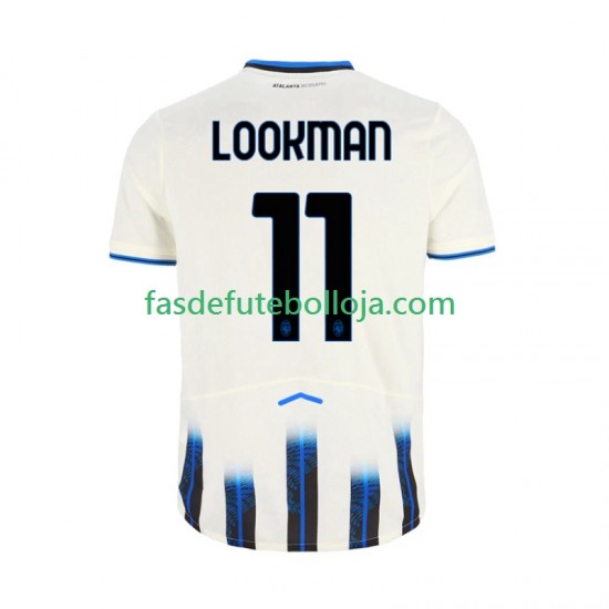 Camisola 2º Equipamento Atalanta Ademola Lookman 11 2025-2026 Manga Curta ,Homem