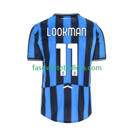 Camisola 1º Equipamento Atalanta Ademola Lookman 11 2025-2026 Manga Curta ,Homem